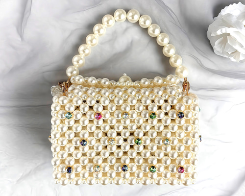 カラフルビーズ装飾パーティーバッグ 楽天市場】カラフル ビーズ（バッグ｜バッグ・小物・ブランド雑貨）の通販