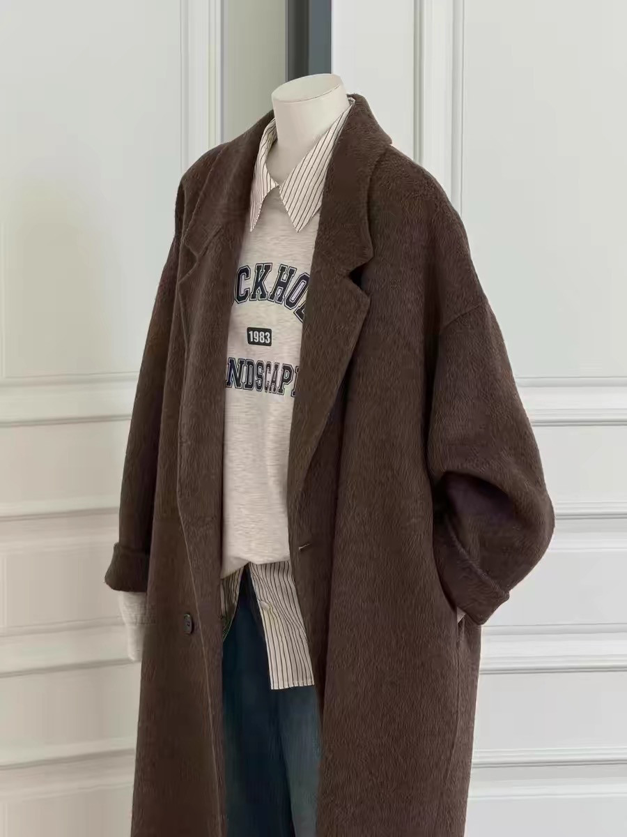 ラシャコート、レディース 、着痩せ 、防風 、春秋、秋冬、 通勤 、通学 、お出かけ 12,600円