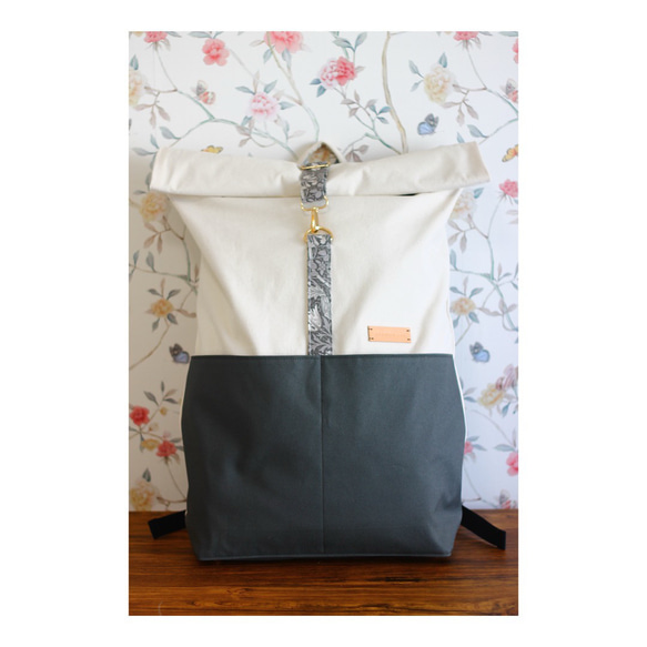 受注製作いたします◇アルトフルートも入る縦型リュック◇ウィリアム