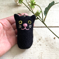 オリジナル 羊毛 フェルト リップケース 印鑑ケース ハンドメイド 10枚目の画像