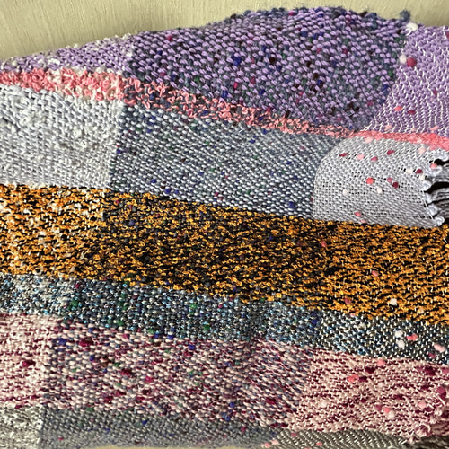 さをり織りストール ストール うえにし けんいち 通販 18747177