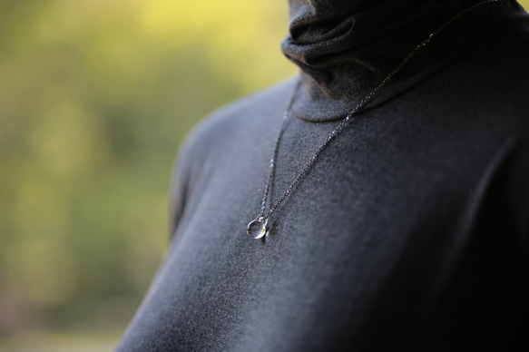 【ﾈｯｸﾚｽ】-Dew- single【ｻｰｼﾞｶﾙｽﾃﾝﾚｽ】【受注生産】 2枚目の画像