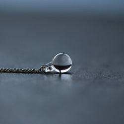 【ﾈｯｸﾚｽ】-Dew- single【ｻｰｼﾞｶﾙｽﾃﾝﾚｽ】【受注生産】 1枚目の画像