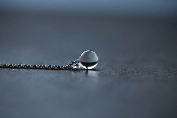 【ﾈｯｸﾚｽ】-Dew- single【ｻｰｼﾞｶﾙｽﾃﾝﾚｽ】【受注生産】 1枚目の画像