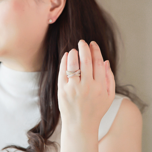 トリニティ・エタニティリング R18H241124-W（4週間発送） トリニティ・エタニティリング R18H241124-W（3週間発送