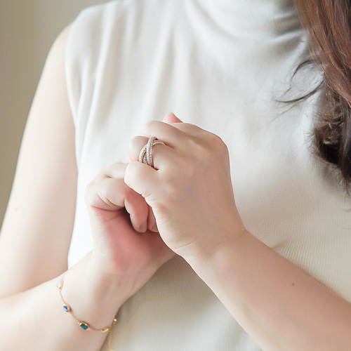 トリニティ・エタニティリング R18H241124-W（4週間発送） トリニティ・エタニティリング R18H241124-W（4週間発送