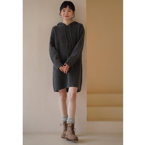 グレインドプードル ウール混 ミニワンピース エスニック刺繍ニットワンピース / GRACE CONTINENTAL | GRACE