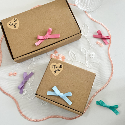 レジン バレンタイン チョコレートハートヘアゴム キッズ ベビー