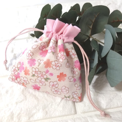 桜（さくら） 巾着袋 のおすすめ人気通販｜Creema(クリーマ