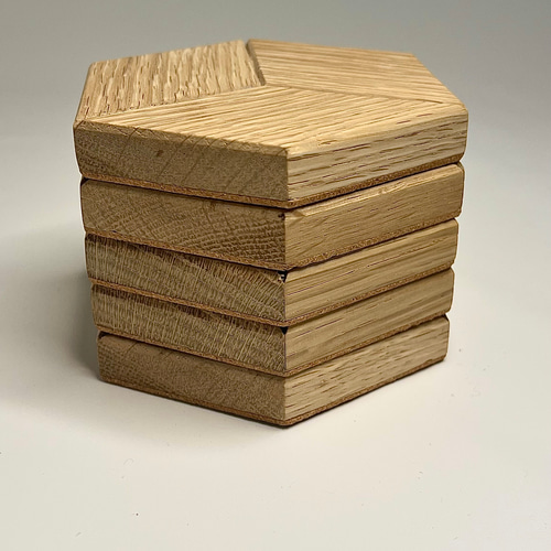 受注生産・特注オーダー可能】木製コースター｜リバーシブル