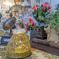 素敵に飾れるアクセサリースタンド ドレスアップトルソー 電飾付