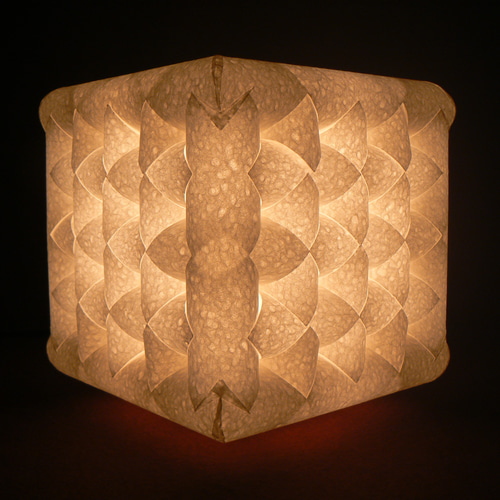 和紙の手作りランプシェード 美濃和紙使用 [集] 1-1 どこにもない癒し