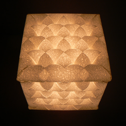 和紙の手作りランプシェード 美濃和紙使用 [集] 1-1 どこにもない癒し