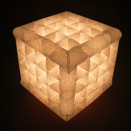 和紙の手作りランプシェード 美濃和紙使用 [集] 1-1 どこにもない癒し