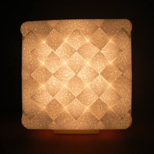 和紙の手作りランプシェード 美濃和紙使用 [集] 1-1 どこにもない癒し