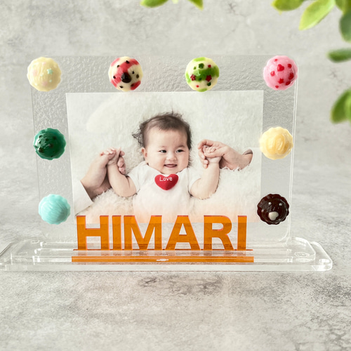 名入れ】 うるつやマグネット「溶けないアイス」 アクリルフォト