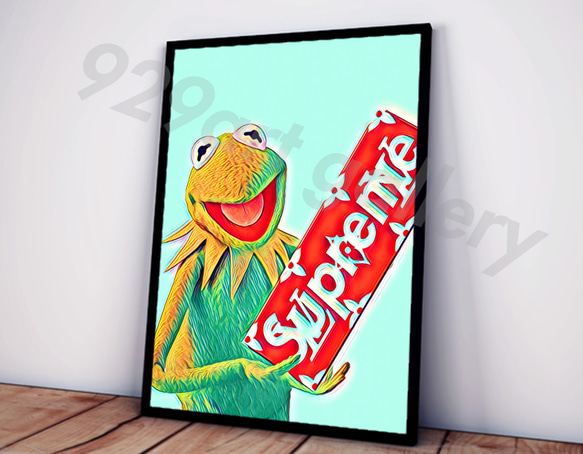 SUPREME type☆オマージュアートインテリアポスター＃71