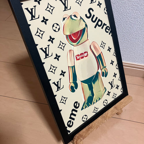 SUPREME type☆オマージュアートインテリアポスター＃73☆シュプリーム