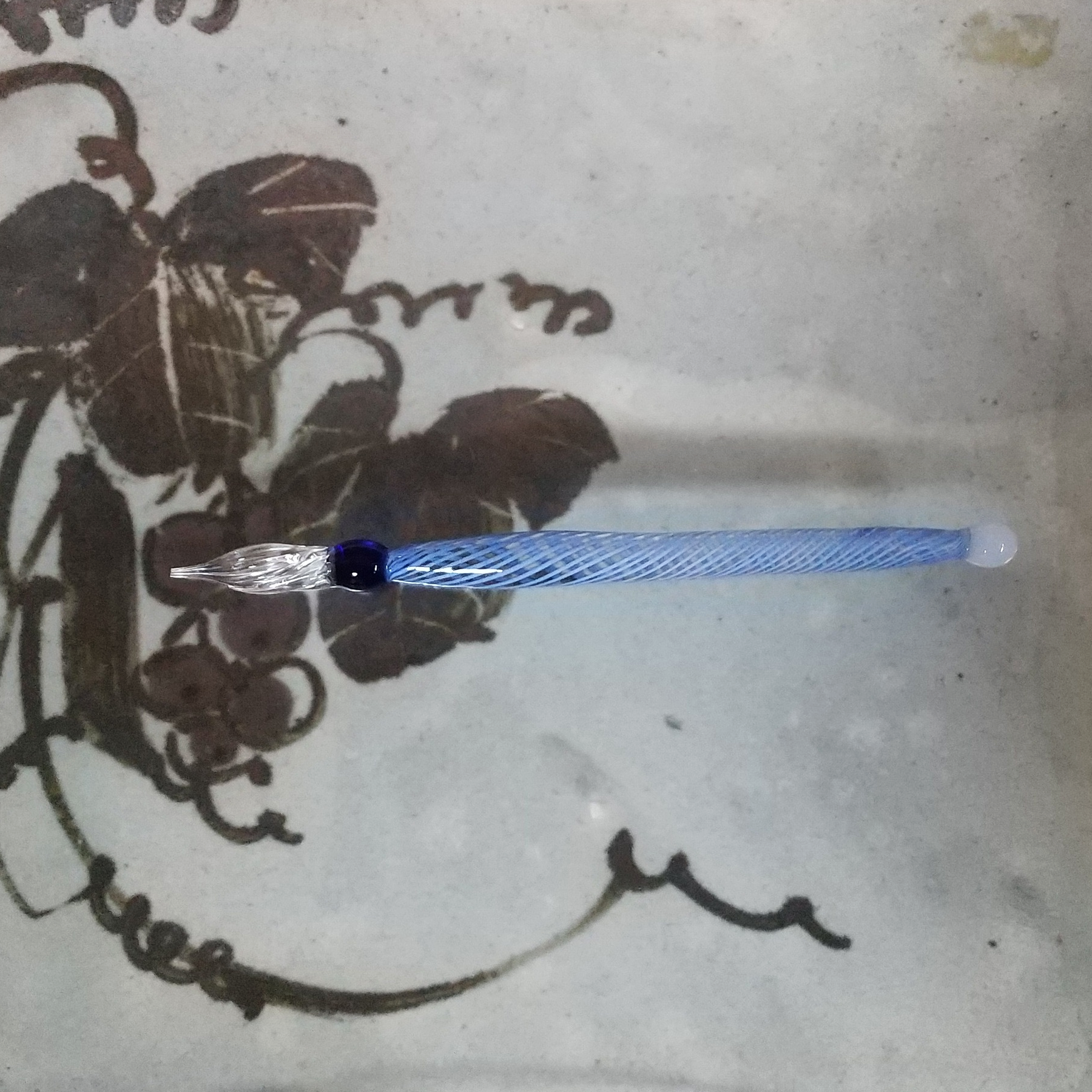 ガラスペン「さざ波」