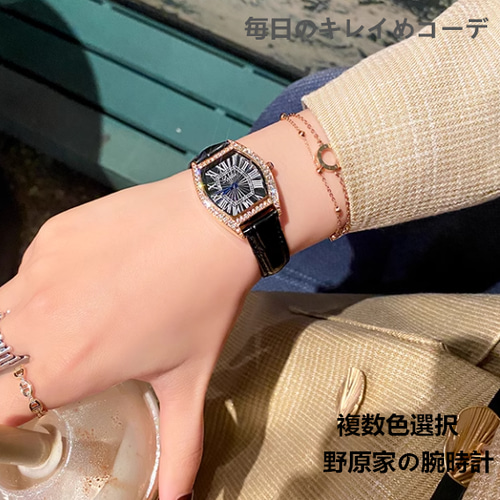 腕時計女性小人数軽量贅沢レトロ樽型レディース腕時計高級感 腕時計女性小人数軽量贅沢レトロ樽型レディース腕時計高級感
