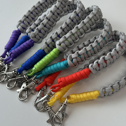 パラコード/アウトドアコード/ハンドストラップ/スマホストラップ