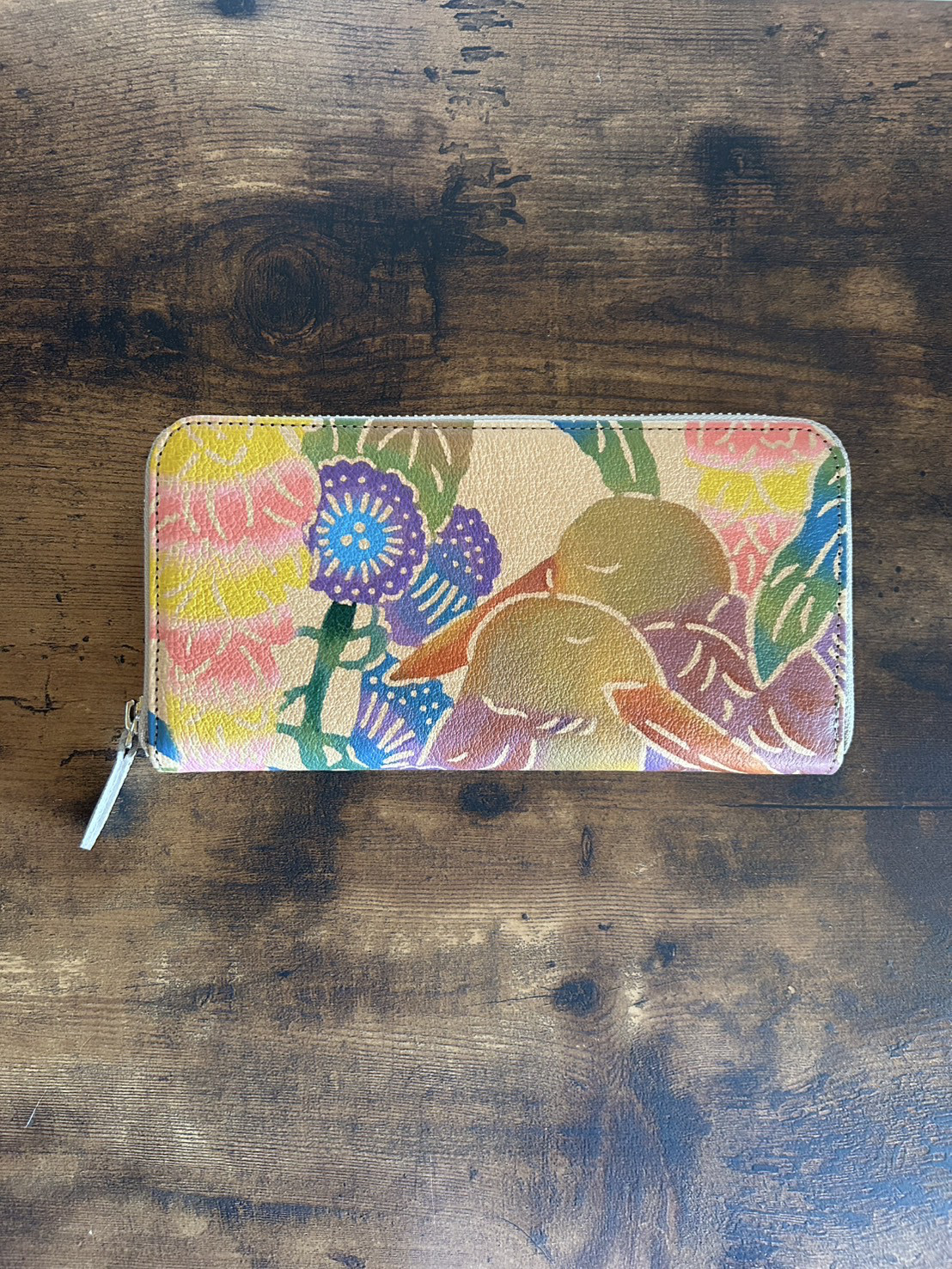 【送料無料】紅型 長財布 ラウンド長財布