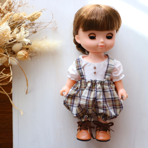 T23002 かこちゃん みくちゃんげんくん ロンパース ネコ柄