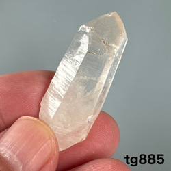 ガネーシュヒマール産 ヒマラヤ水晶 42ミリ 原石ポイント tg885 天然石