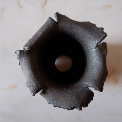 3号窯変黒幽霊鉢793　塊根植物　多肉植物　盆栽　植木鉢　作家鉢　沖縄 5枚目の画像