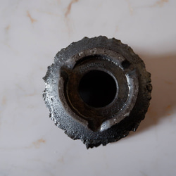 3号窯変黒幽霊鉢793　塊根植物　多肉植物　盆栽　植木鉢　作家鉢　沖縄 7枚目の画像