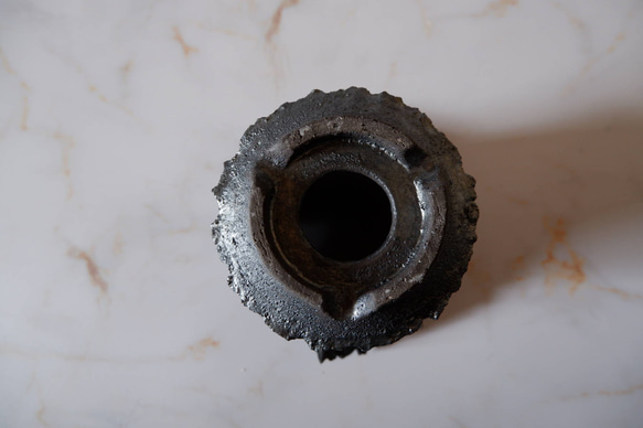 3号窯変黒幽霊鉢793　塊根植物　多肉植物　盆栽　植木鉢　作家鉢　沖縄 7枚目の画像