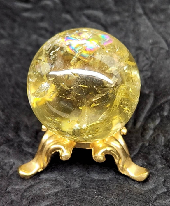 天然シトリン◇アイリスクォーツ◇《限定一点物》◇ヒーリングストーン 