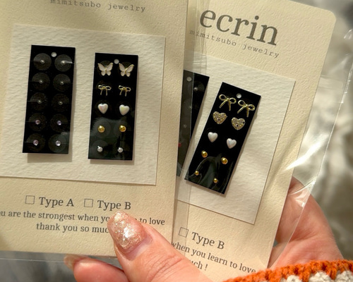 mimitsubo jewelry type B ~耳つぼジュエリー~ 韓国 イヤリング