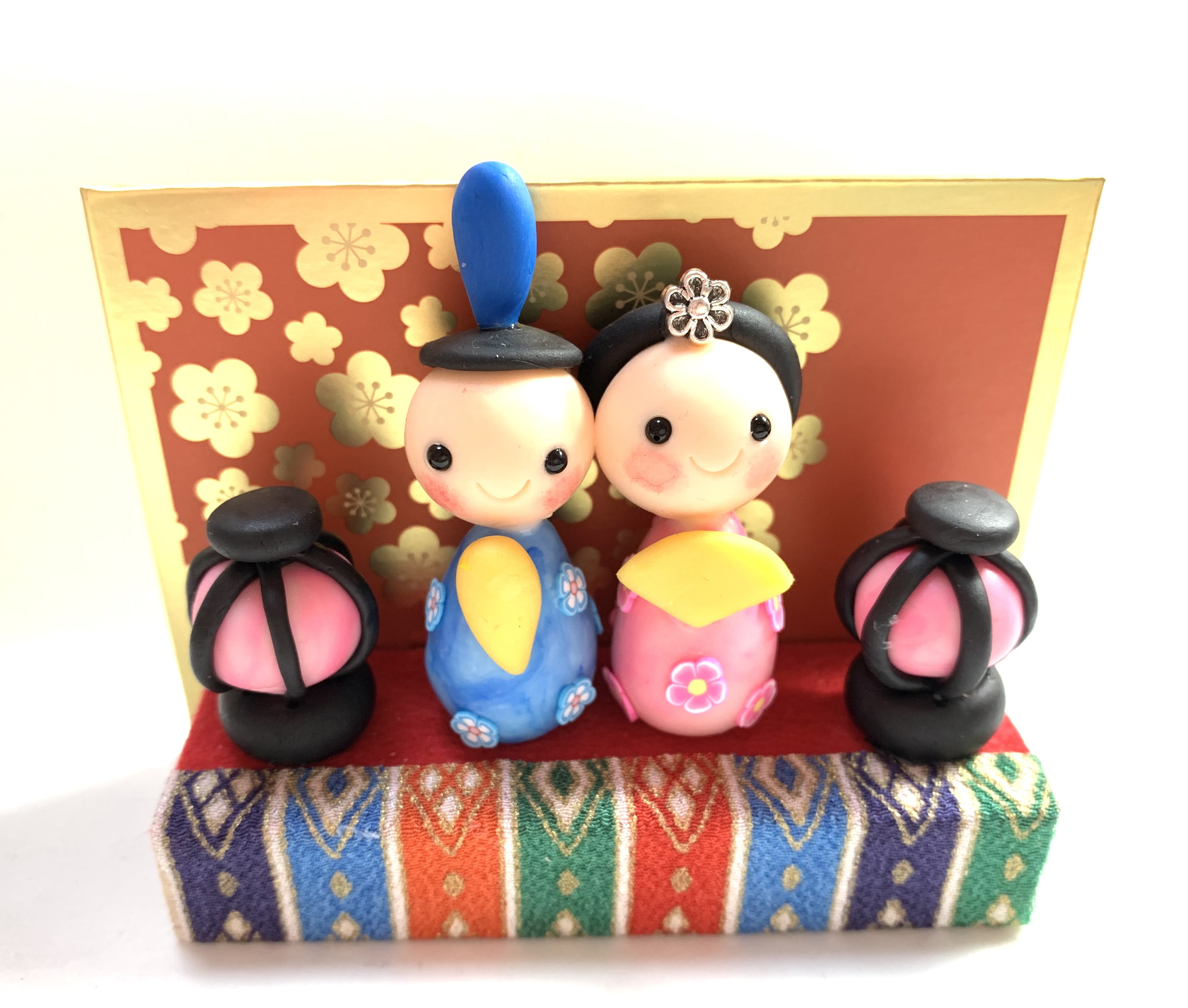 ❤️在庫処分SALE❤️☆ちょっとレトロな感じのお雛様 2000円
