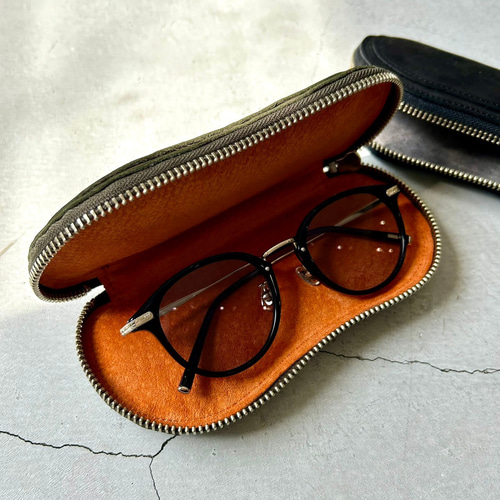 商談中⭐︎Nabel×hiros23コラボ☆キルトナイロングラスケース☆シルバー 商談中⭐︎Nabel×hiros23コラボ☆キルトナイロングラスケース