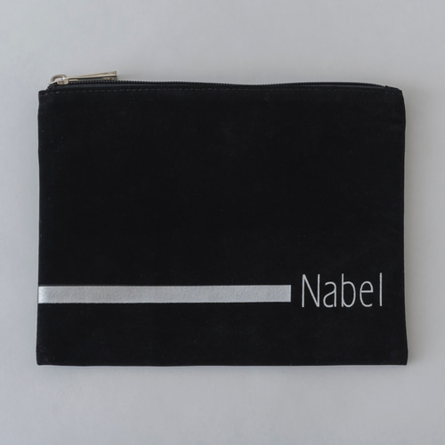 Nabel×hiros23コラボ ハートベルト：ヌバックロングブラック