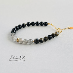 マルモページ【Sale】大粒✧ラブラドライトのブレスレット