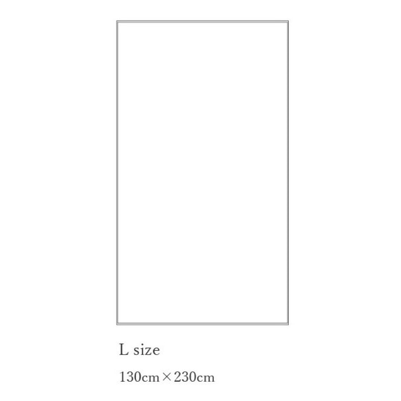 薄くて透けにくいリネンのクリップ留めカーテン（Lサイズ　130×230cm）　目隠し　間仕切　のれん 18枚目の画像