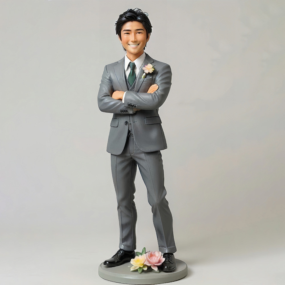 【オリジナルフィギュアⅤ】写真からフィギュア製作✨還暦 祝い 男性✨オリジナル人形オーダーメイド✨定年 退職 プレゼント