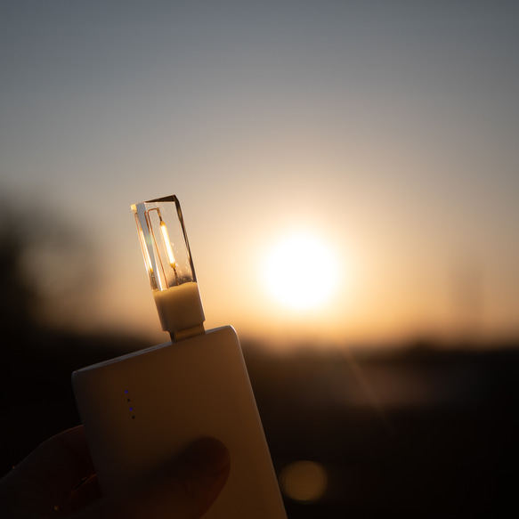 USBキャンドルVol.1「Lumos(ルーモス)」(USB-Aモデル) 5枚目の画像