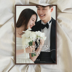 最短翌日納品！かぶらない韓国風ウェルカムボード制作 6枚目の画像