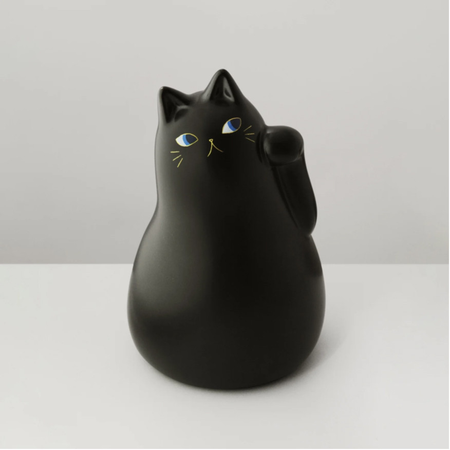 lucky cat “coo”（コー）（磁器・招き猫）