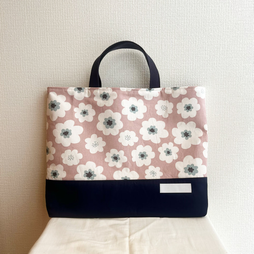 入園3点セット｜レッスンバッグ・上履き袋・巾着袋｜ピンクくすみ