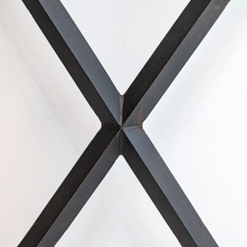 BLACK IRON DESK / X EDGE LEGS アイアン家具 インダストリアル家具