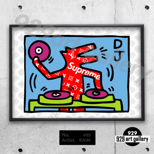 SUPREME type☆オマージュアートインテリアポスター＃80☆シュプリーム