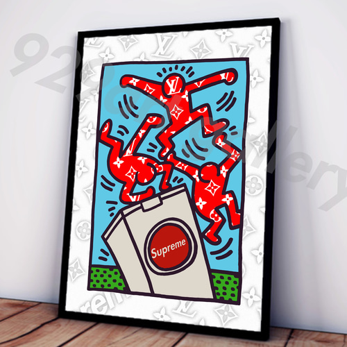 額装品/Tony Shafra/キース ヘリング/アート/ポスター/インテリア