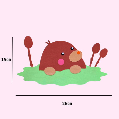 春の壁面セット】3月 4月 5月 もぐら つくし 保育園 幼稚園 デイ