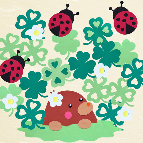 春の壁面セット】3月 4月 5月 もぐら つくし 保育園 幼稚園 デイ