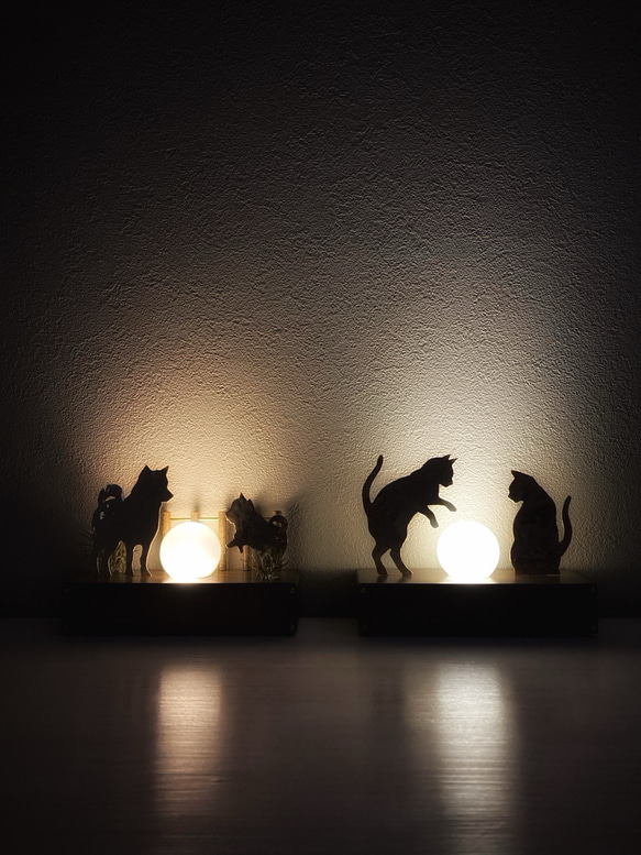 New 猫玉（ニャンたま）New 犬玉（ワンたま） スタンドライト