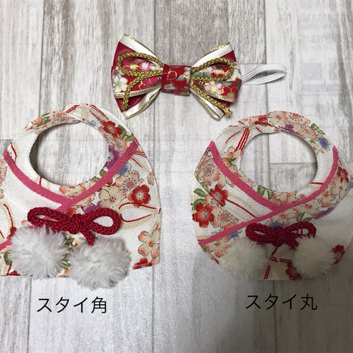 aibo服 きものスタイ＆袴（女の子用）受注制作 ペット服